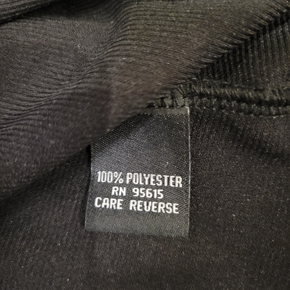 Rafaella Womens Medium Blouse Sleeveless Pink And Black Pintuck Baroque Print - Picture 5 of 8